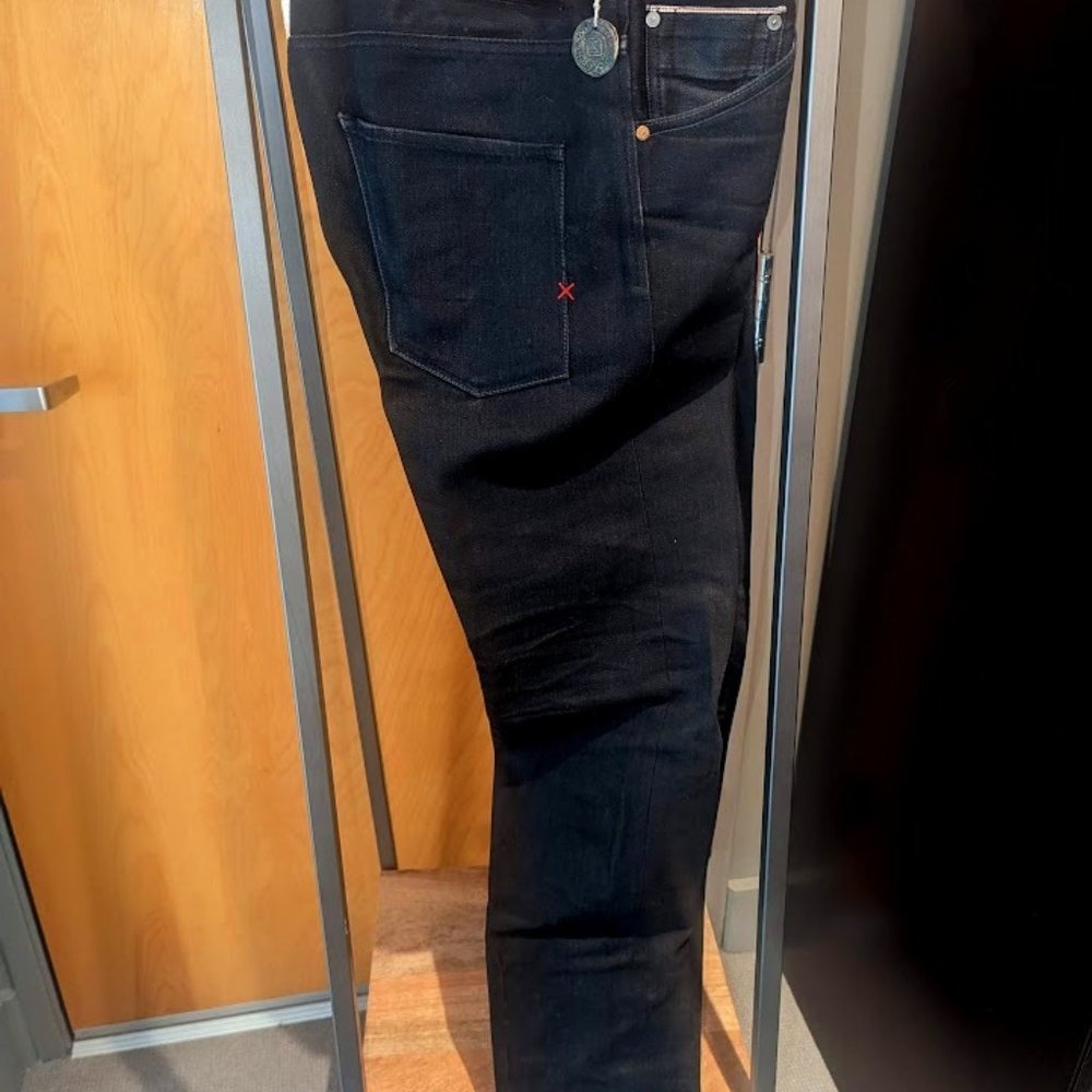 Scotch & Soda Japanese Selvedge black denim